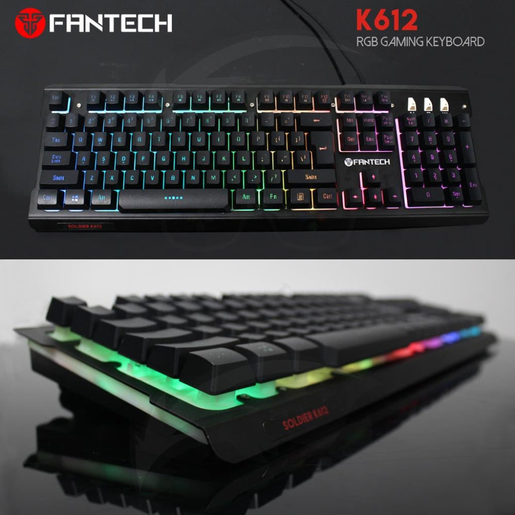 Fantech K612 Soldier Rgb Gaming Keyboard Fantech K612 Soldier Rgb Gaming Keyboard